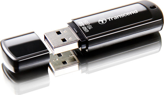 Transcend JetFlash 350 16GB USB 2.0 Stick Schwarz