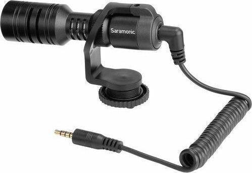 Saramonic Vmic Mini Set Mikrofon Stoßmontiert für Kamera