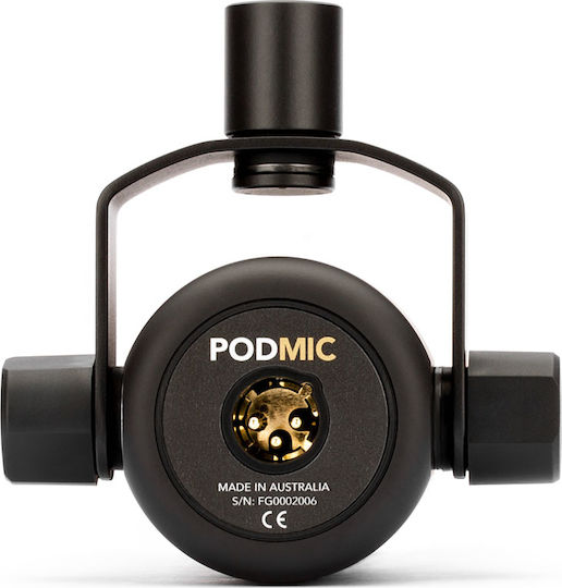 Rode PodMic Δυναμικό Microphone XLR Shock Mounted for Vocals