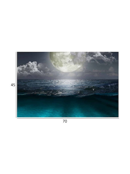 HomeMarkt Homemarkt Canvas With Led 45x70cm Gemälde auf Leinwand mit LED-Beleuchtung 70x45cm