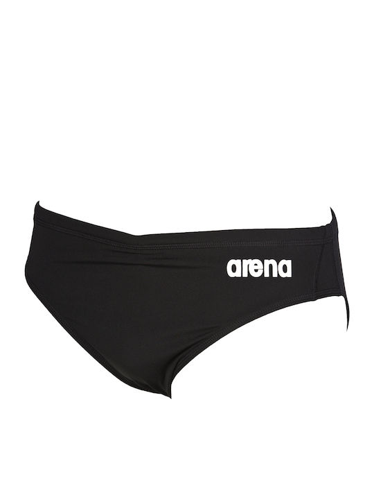 Herren Badebekleidung Slip Schwarz