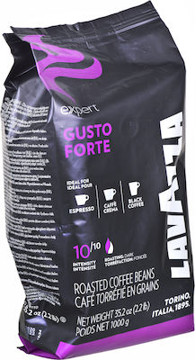 Lavazza Espresso Coffee Robusta Gusto Forte Grains 1x1000gr