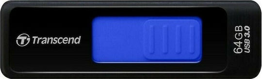 Transcend JetFlash 760 64GB USB 3.0 Stick Schwarz