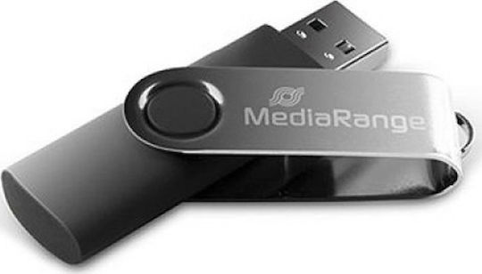 MediaRange 32GB USB 2.0 USB-Stick Schwarz