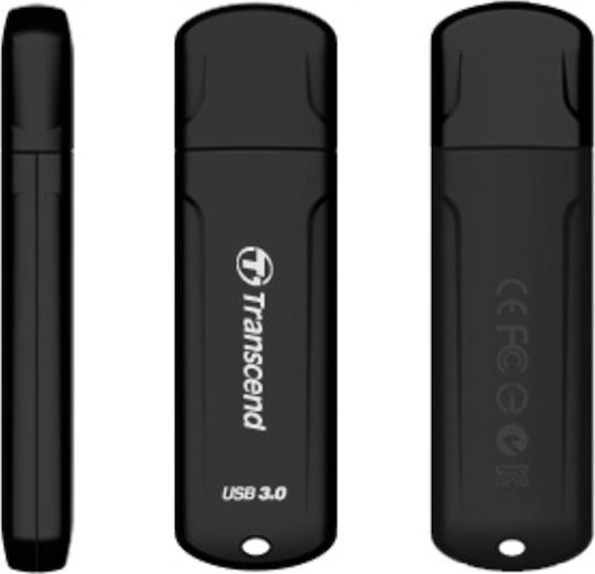 Transcend JetFlash 750 64GB USB 3.0 Стик Черен