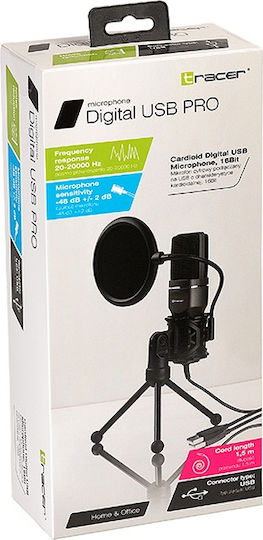 Tracer Digital USB Pro Σετ Πυκνωτικό Μικρόφωνο USB Shock Mounted