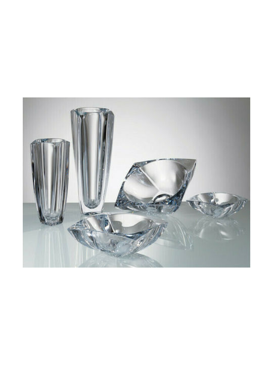 Bohemia Decorative Vase Arezzo Transparent 28cm