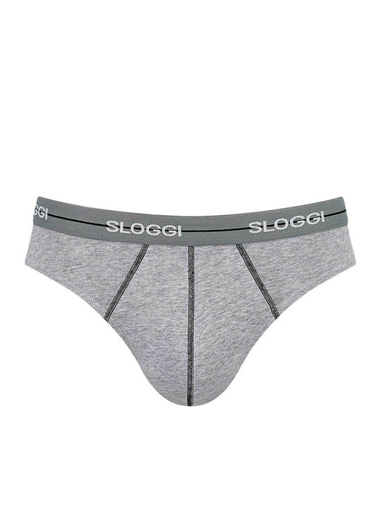 Start Midi Ανδρικά Σλιπ Grey / Black 2Pack