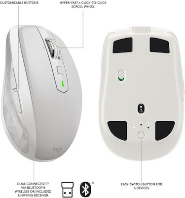 Logitech MX Anywhere 2S Magazin online Bluetooth Mini Mouse Gri