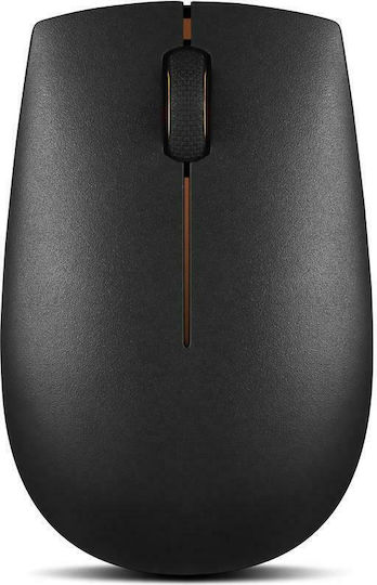 Lenovo 300 Wireless Compact Mouse Mini Mouse Black