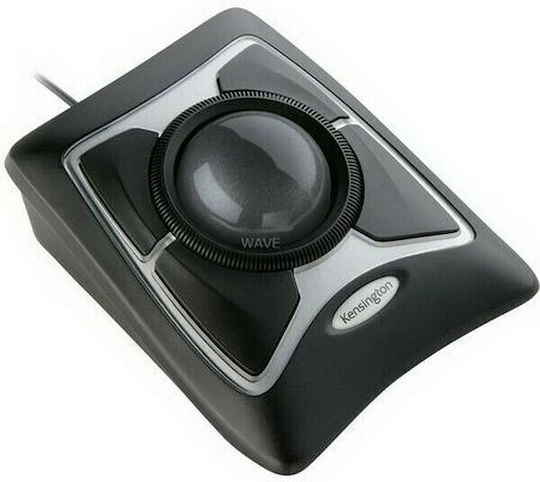 Kensington Expert Mouse Wired Trackball Cu fir Mouse Negru