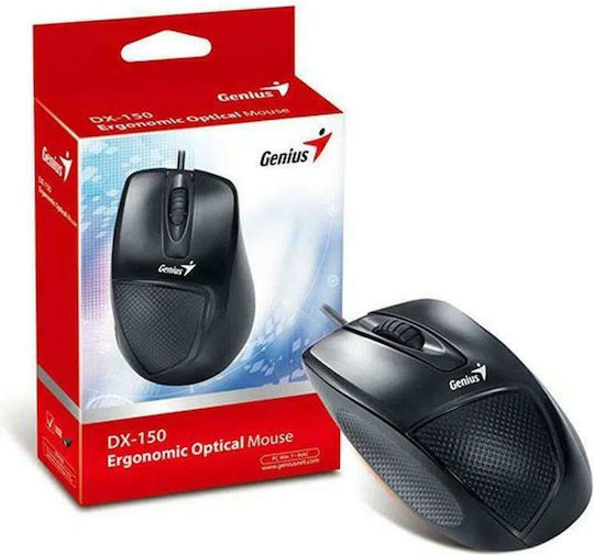 Genius DX-150X Ενσύρματο Ποντίκι Μαύρο
