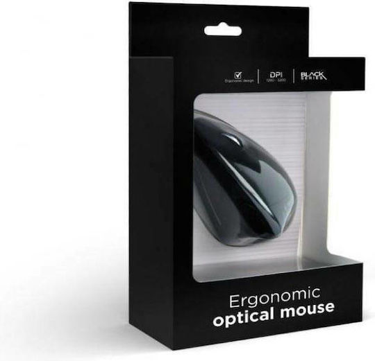 Gembird MUS-ERGO-01 Wired Ergonomic Vertical Mouse Black