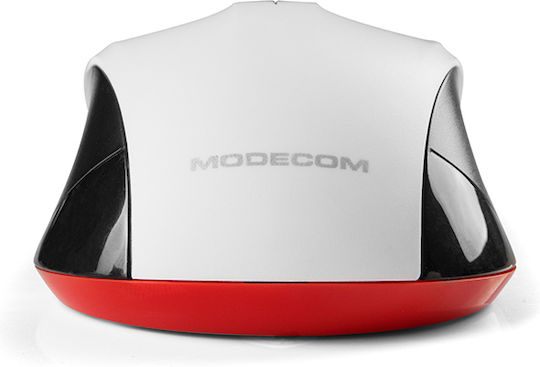 Modecom MC-M9.1 Ενσύρματο Ποντίκι Λευκό