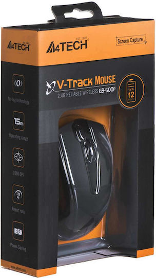 A4Tech G9-500F Wireless Mouse Black