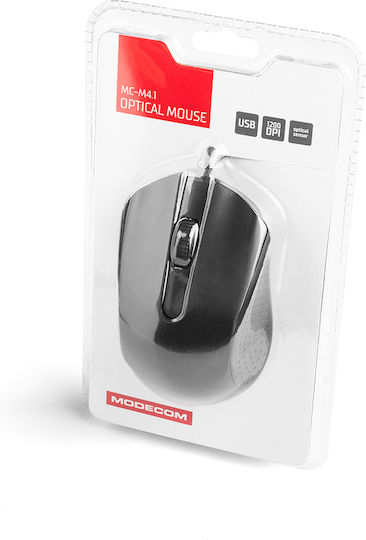 Modecom MC-M4.1 Cu fir Mouse Negru