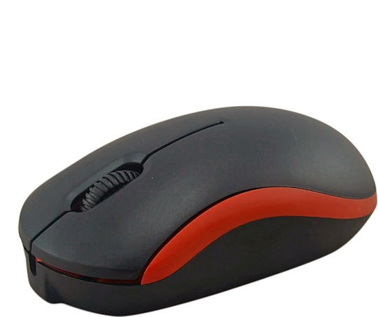Omega OM07V Wired Wired Mouse Red