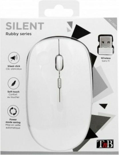 Rubby Wireless Mouse White
