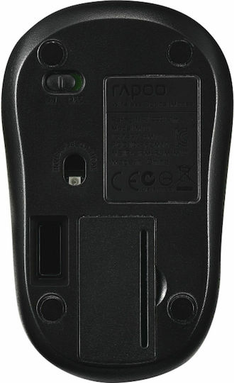 Rapoo M10 Plus Ασύρματο Ποντίκι Μαύρο