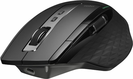 Rapoo MT750S Kabelloses Ergonomisches Bluetooth Mäuse Schwarz