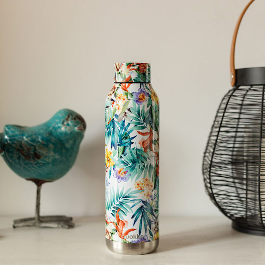 Quokka Solid Bottle Thermos Stainless Steel BPA Free 630ml Multicolour with Mouthpiece
