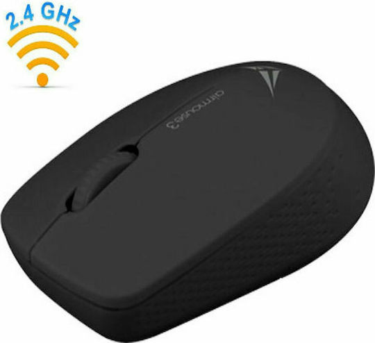 Alcatroz Silent Airmouse 3 Wireless Ergonomic Mouse Black