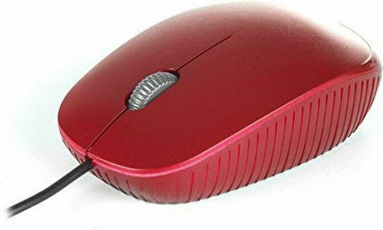 NGS Redflame Ενσύρματο Ποντίκι Κόκκινο
