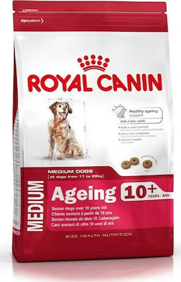 Royal Canin Medium Ageing 10+ 15kg Dry Food for Senior Dogs of Medium Breeds with Poultry, Rice and Corn