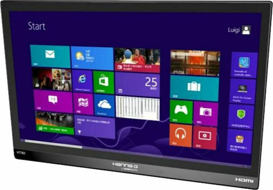 HannSpree HT 161 HNB TN Touch Φορητό Monitor 15.6" 1366x768 με Χρόνο Απόκρισης 12ms GTG