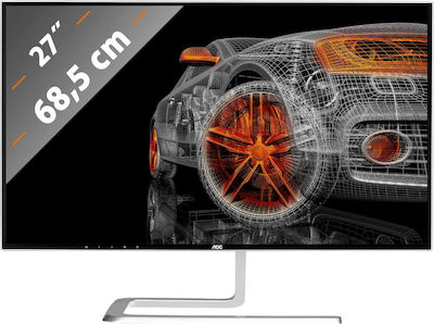 AOC Q2781PQ IPS Monitor 27" QHD 2560x1440 με Χρόνο Απόκρισης 4ms GTG