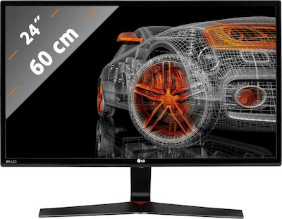 LG 24MP59G-P IPS Gaming Monitor 23.8" FHD 1920x1080 με Χρόνο Απόκρισης 5ms GTG