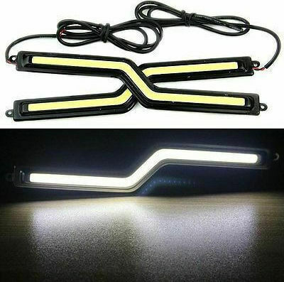 Universal led φώτα COB LED 12W 18cm 2τμχ