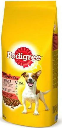 Pedigree Vital Protection Mini Adult <10kg 12kg Trockenfutter fr  erwachsene Hunde kleiner Rassen mit Kalb und Gemse | Skroutz Germany