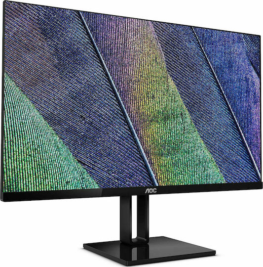 AOC 27V2Q IPS Monitor 27" FHD 1920x1080 με Χρόνο Απόκρισης 5ms GTG