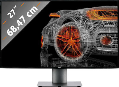 Dell U2719D IPS Monitor 27" QHD 2560x1440 με Χρόνο Απόκρισης 8ms GTG