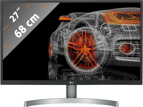 LG 27UL500-W IPS HDR Gaming Monitor 27" 4K 3840x2160 με Χρόνο Απόκρισης 5ms GTG