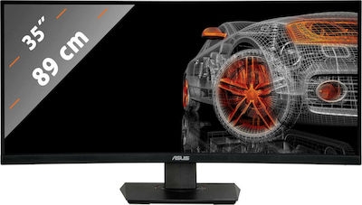 Asus TUF Gaming VG35VQ Ultrawide VA HDR Gebogen Spiele-Monitor 35" QHD 3440x1440 with Response Time 4ms GTG