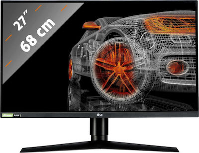 LG 27GN750-B IPS HDR Монитор 27" FHD 1920x1080 240Hz с Време за Реакция 1мс GTG