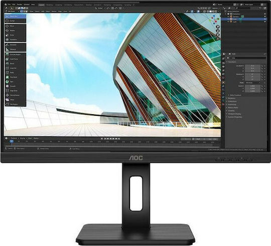 AOC 24P2C IPS Monitor 23.8" FHD 1920x1080 with Response Time 4ms GTG