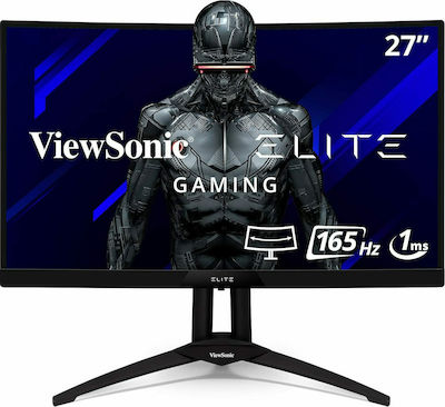 Viewsonic XG270QC VA HDR Curbat Monitor de jocuri 27" QHD 2560x1440 165Hz cu Timp de Răspuns 3ms GTG