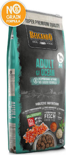 Belcando Adult GF Ocean 12.5kg Ξηρά Τροφή χωρίς Σιτηρά για Ενήλικους Σκύλους με Ψάρια και Σολομό