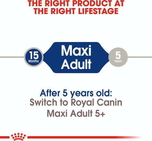 Royal Canin Maxi Adult 4kg Dry Food for Adult Large Breed Dogs with Poultry and Rice