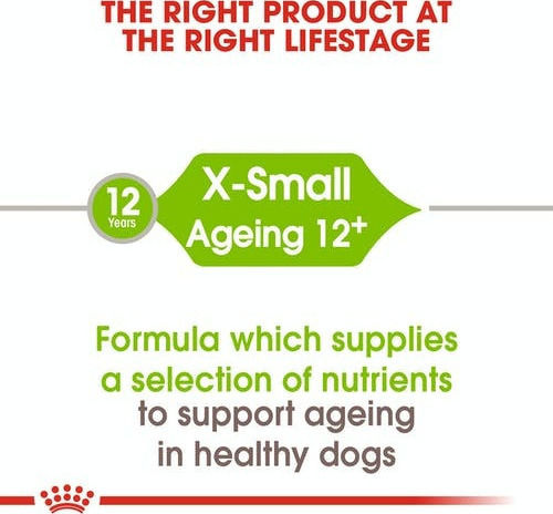 Royal Canin X-Small Ageing 12+ 1.5кг Суха Храна за Възрастни Кучета от Малки Породи с Птици и Ориз