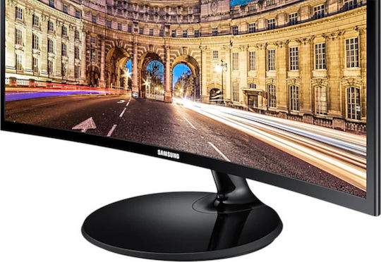 Samsung C24F390FHR VA Curved Монитор 24" FHD 1920x1080 с Време за Реакция 4мс GTG