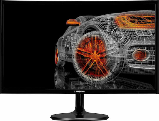 Samsung C24F390FHR VA Curved Монитор 24" FHD 1920x1080 с Време за Реакция 4мс GTG