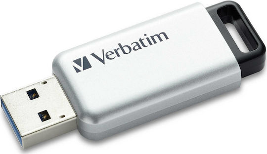 Verbatim Secure Pro 16GB USB 3.0 Stick Ασημί
