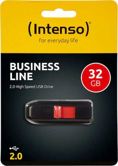 Intenso Business Line 32GB USB 2.0 Stick Black