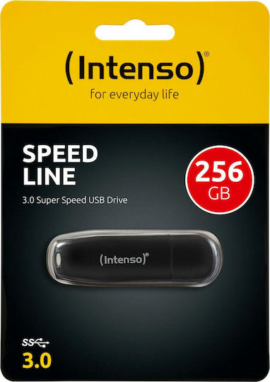 Intenso Speed Line 256GB USB 3.0 Stick Black