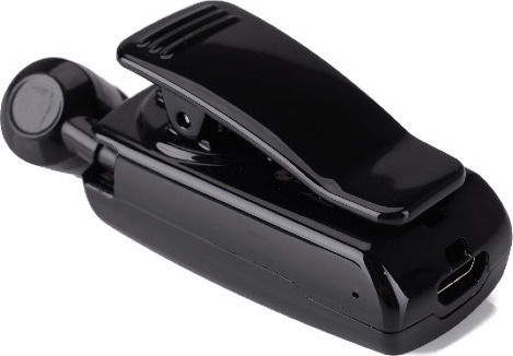 iXchange UA-25 In-ear Bluetooth Handsfree Ακουστικό Πέτου Μαύρο