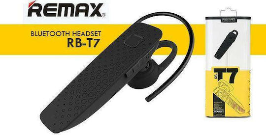 Remax RB-T7 Earbud Bluetooth Handsfree Ακουστικό Μαύρο